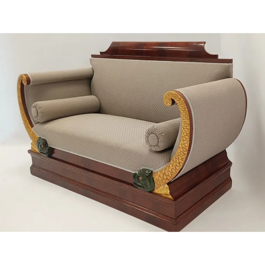 Biedermeier Sofa Mahagoni - Möbel